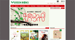 Desktop Screenshot of greenbooksindia.com